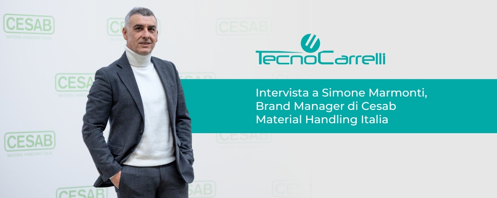 Intervista a Simone Marmonti, nuovo Brand Manager di Cesab Material Handling Italia